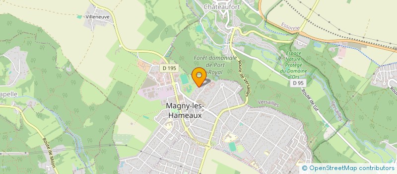 localisation de l'entreprise MAGNY DIVERSITE CULTURELLE à MAGNY-LES-HAMEAUX