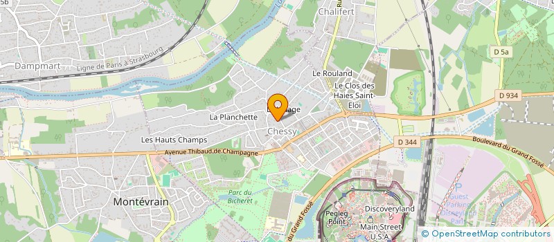 localisation de l'entreprise MAGNY-FI-CONCEPT à MAGNY-LE-HONGRE
