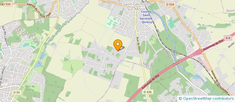 localisation de l'entreprise MAGNY GROUPE SANTE  SAINT-GERMAIN-SUR-MORIN