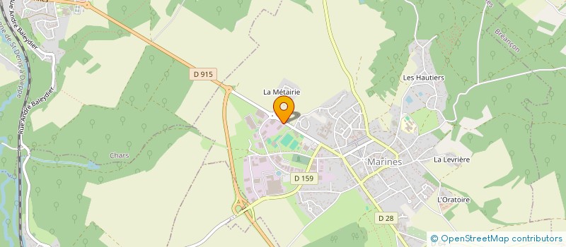 localisation de l'entreprise MAGNY MARINES  MARINES