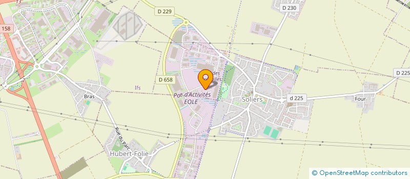 localisation de l'entreprise MAGNY MECANIQUE  SOLIERS