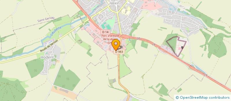 localisation de l'entreprise MAGNY PRIMEURS à MAGNY-EN-VEXIN