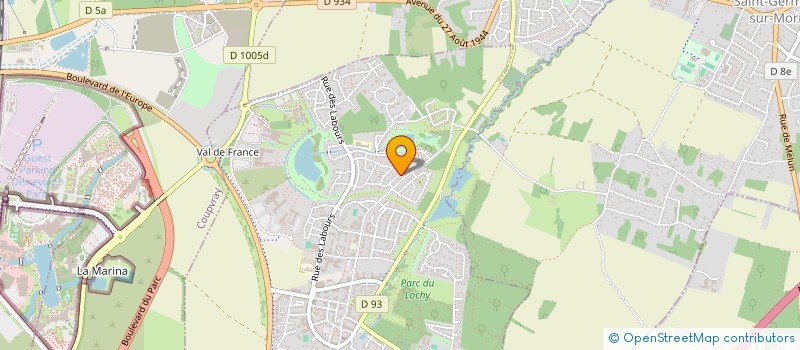 localisation de l'entreprise MAGNYCHOUK  MAGNY-LE-HONGRE