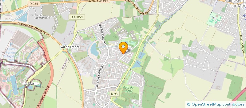 localisation de l'entreprise MAGNYSOFT  SERRIS