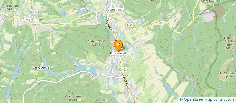 localisation de l'entreprise MAGNYTUDE à PETITMAGNY