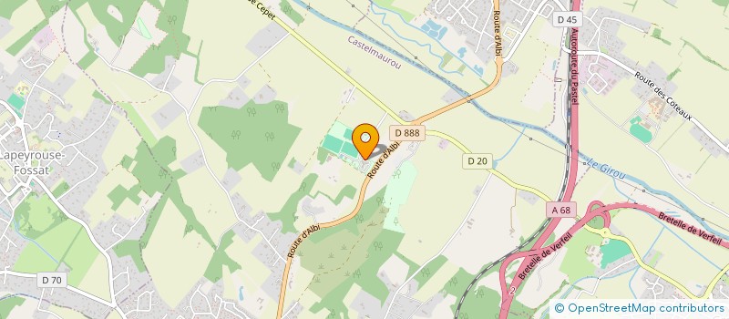 localisation de l'entreprise MAGO  CASTELMAUROU