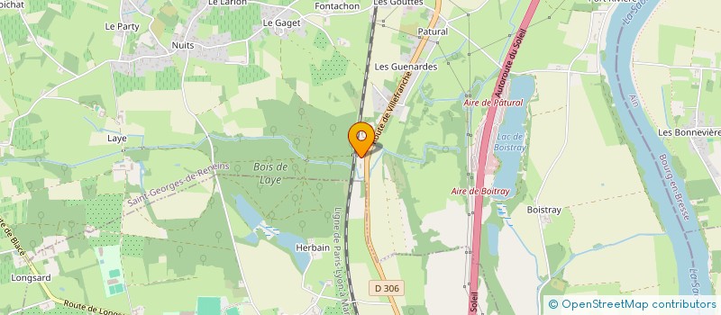 localisation de l'entreprise MAGO  SAINT GEORGES DE RENEINS