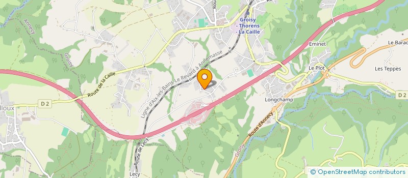 localisation de l'entreprise MAGO  GROISY