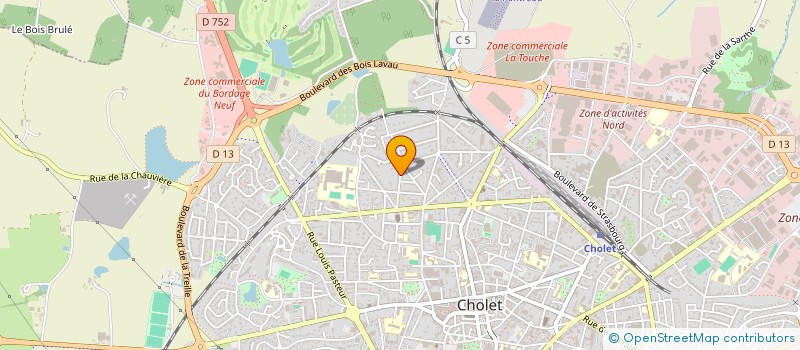 localisation de l'entreprise MAGO FINANCE à CHOLET