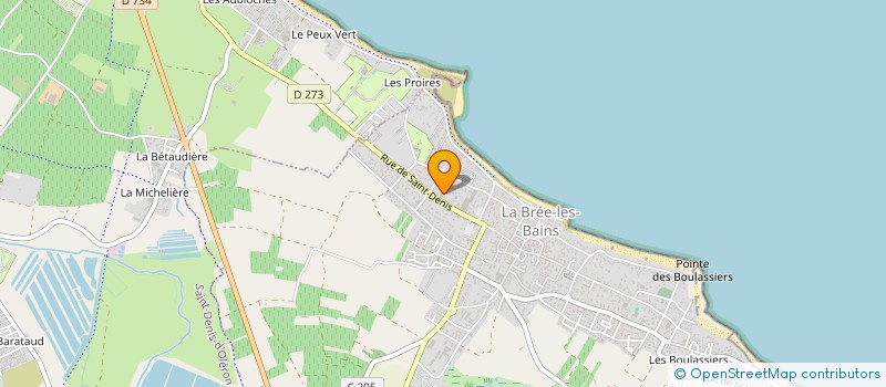 localisation de l'entreprise MAGOLDOLERON  LA BREE-LES-BAINS