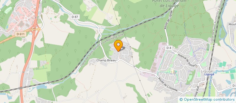 localisation de l'entreprise MAGOLIV  LIGUGE