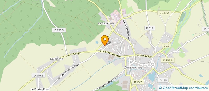 localisation de l'entreprise MAGOLYS à SENONCHES