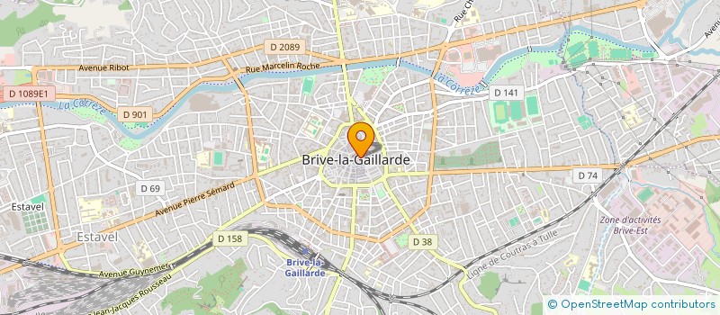 localisation de l'entreprise MAGOT ENTITY  BRIVE-LA-GAILLARDE