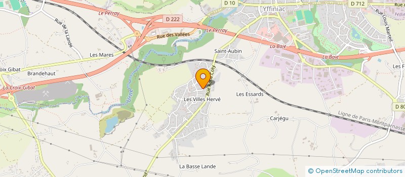 localisation de l'entreprise MAGOT TRANSPORTS EXPRESS à YFFINIAC