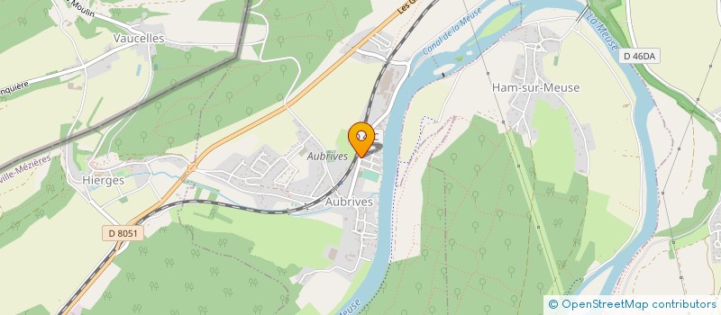 localisation de l'entreprise MAGOTTEAUX SA à AUBRIVES