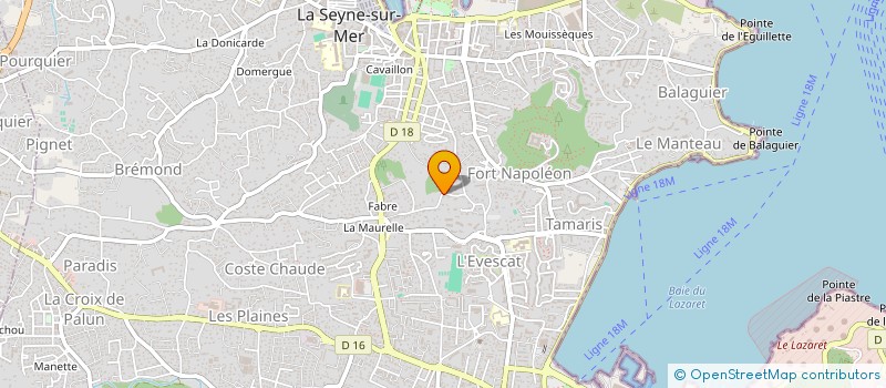 localisation de l'entreprise MAGOUT à LA SEYNE-SUR-MER