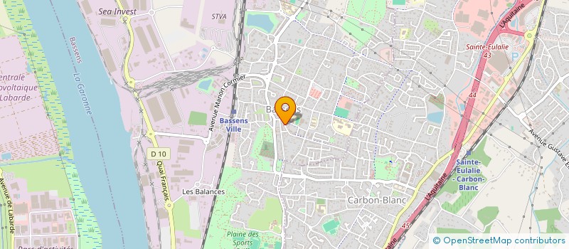 localisation de l'entreprise MAGP  BASSENS