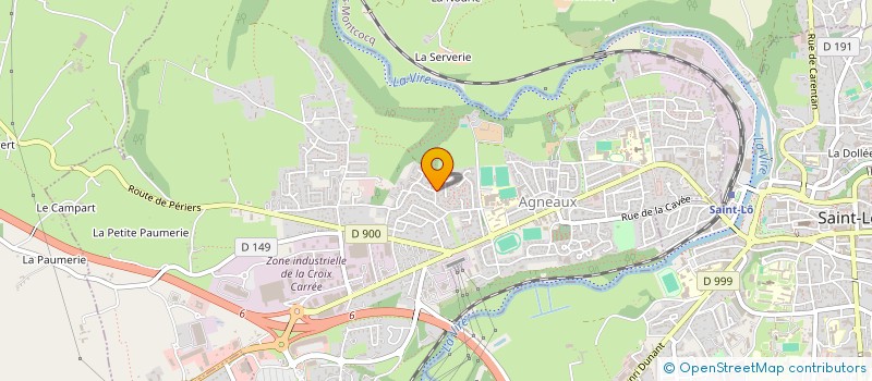 localisation de l'entreprise MAGPHARM  AGNEAUX