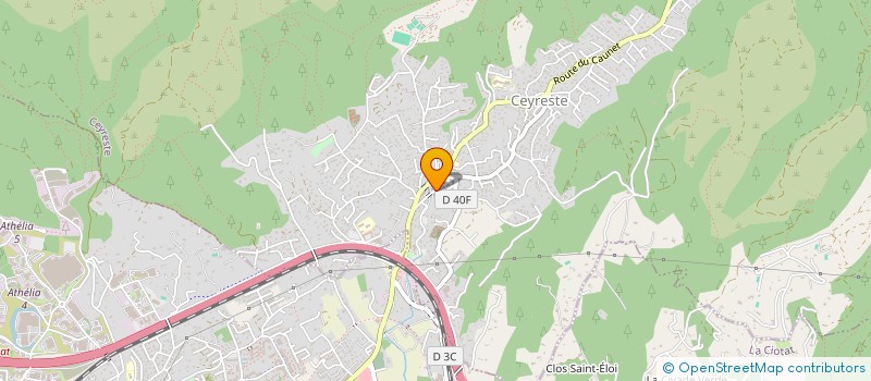 localisation de l'entreprise MAGPHI  CEYRESTE