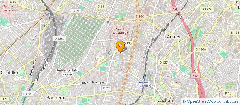 localisation de l'entreprise MAGPHONE à BAGNEUX