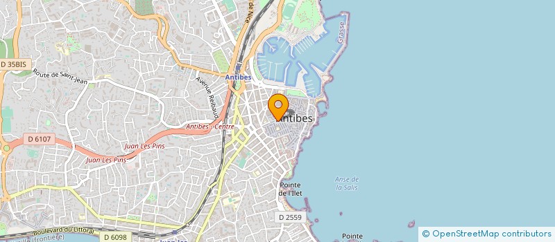 localisation de l'entreprise MAGRA à ANTIBES