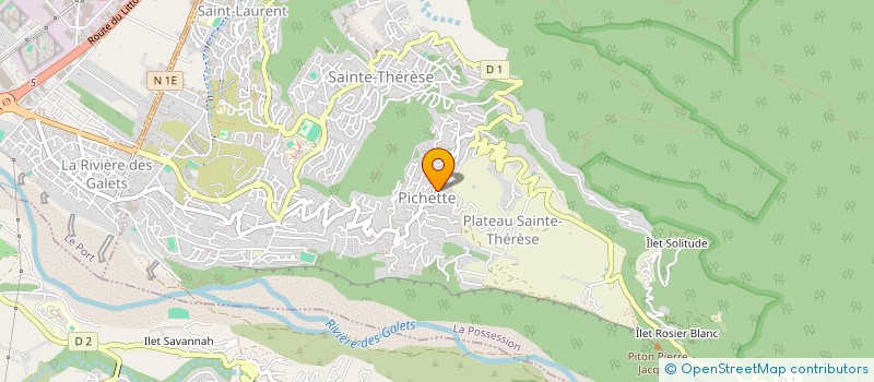 localisation de l'entreprise MAGRAL 1 à LA POSSESSION