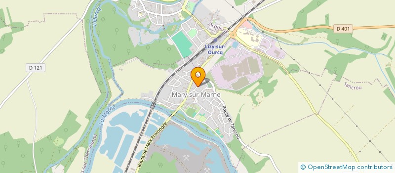 localisation de l'entreprise MAGRANDA  MARY-SUR-MARNE