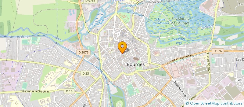 localisation de l'entreprise MAGREAULT ET COMPAGNIE à BOURGES
