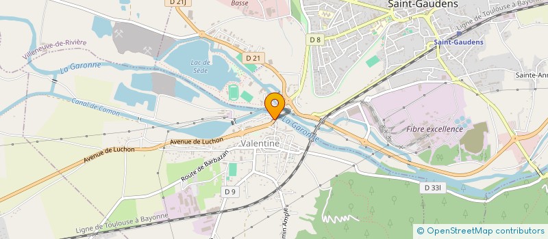 localisation de l'entreprise MAGREG  VALENTINE