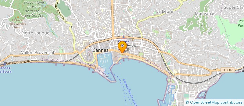 localisation de l'entreprise MAGREY AND SONS à CANNES