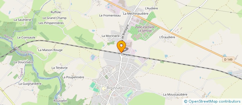 localisation de l'entreprise MAGRIFI  BOUSSAY