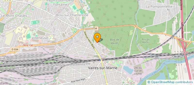 localisation de l'entreprise MAGRILIN  VAIRES-SUR-MARNE