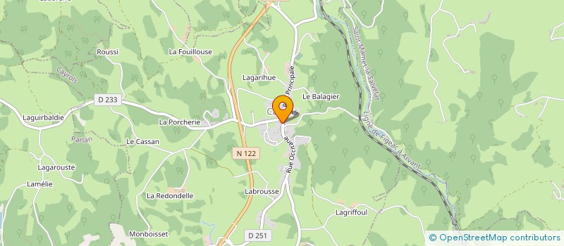 localisation de l'entreprise MAGROQ à CAYROLS
