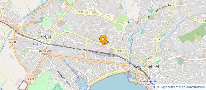 localisation de l'entreprise MAGROUX à FREJUS