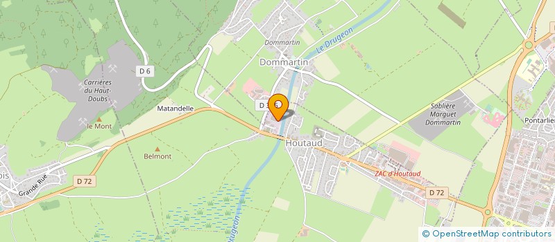 localisation de l'entreprise MAGS  DOUBS