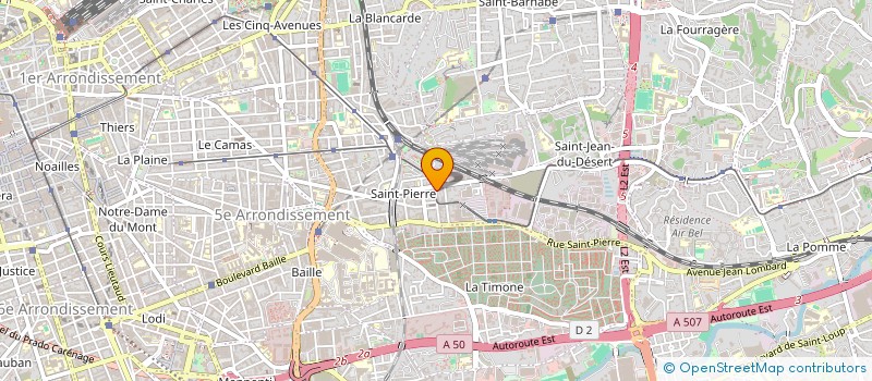localisation de l'entreprise MAGSEAS à MARSEILLE