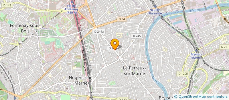 localisation de l'entreprise MAGSOUND à LE PERREUX-SUR-MARNE