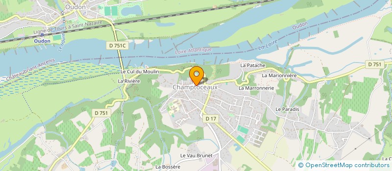 localisation de l'entreprise MAGTABAC  OREE-D'ANJOU