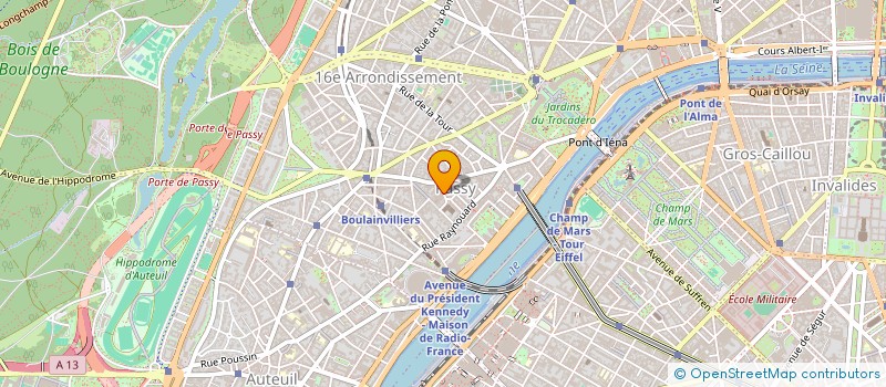 localisation de l'entreprise MAGTON à NEUILLY-SUR-SEINE
