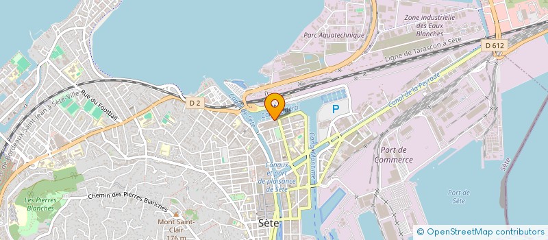 localisation de l'entreprise MAGTUSO  SETE