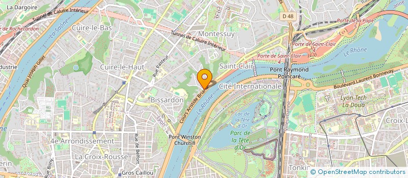 localisation de l'entreprise MAGU83  CALUIRE-ET-CUIRE