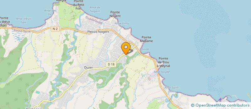 localisation de l'entreprise MAGUARUN  SAINTE-ROSE