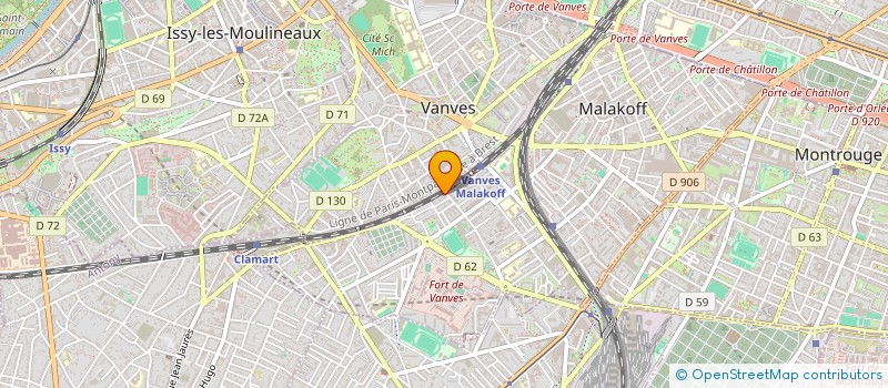 localisation de l'entreprise MAGUELONE  MALAKOFF