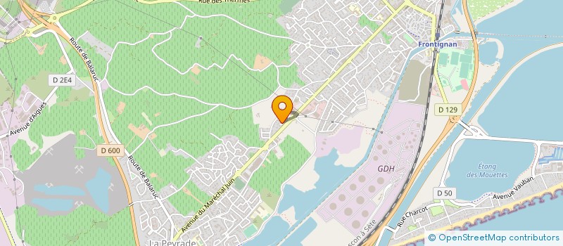 localisation de l'entreprise MAGUELONE COUVERTURE à FRONTIGNAN