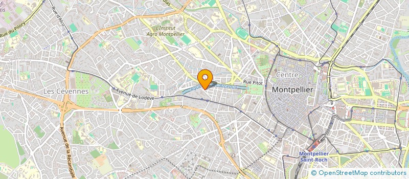 localisation de l'entreprise MAGUELONE GFCT INVEST à MONTPELLIER