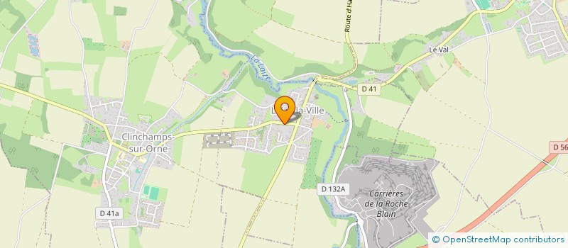 localisation de l'entreprise MAGUELONNE IMMOBILIER  LAIZE-CLINCHAMPS