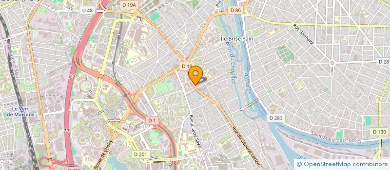 localisation de l'entreprise MAGUEN à CRETEIL