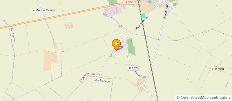 localisation de l'entreprise MAGUETTE à ORGERES-EN-BEAUCE