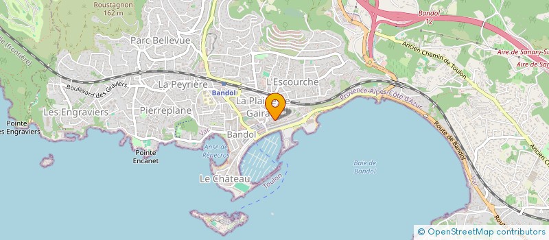 localisation de l'entreprise MAGUI à BANDOL