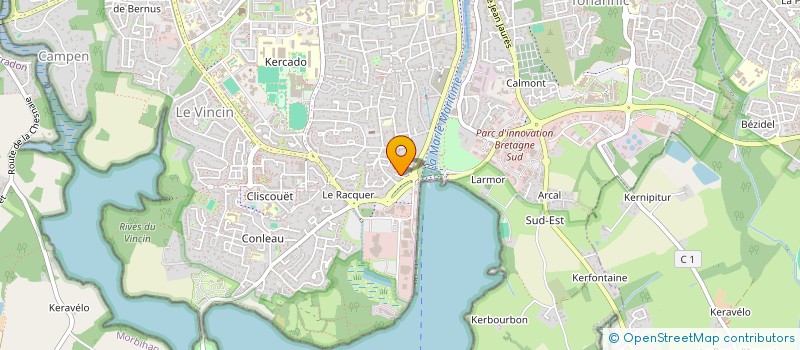 localisation de l'entreprise MAGUI à VANNES